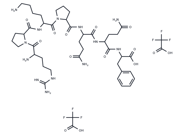 Substance P (1-7) 2TFA(68060-49-1(free base)) Chemical Structure
