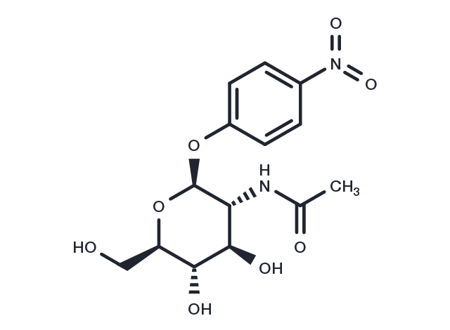 GLcNAc1-b-PNP Chemical Structure
