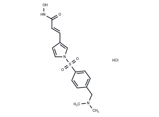 Resminostat hydrochloride Chemical Structure