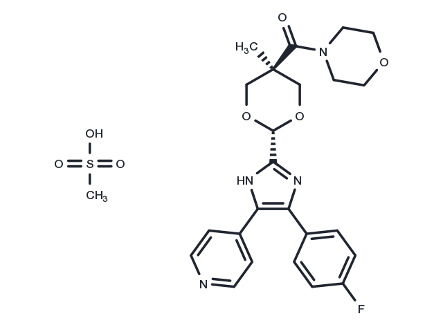 RPR-200765A Mesylayte Chemical Structure