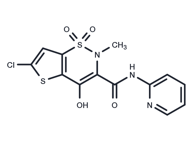 Lornoxicam Chemical Structure