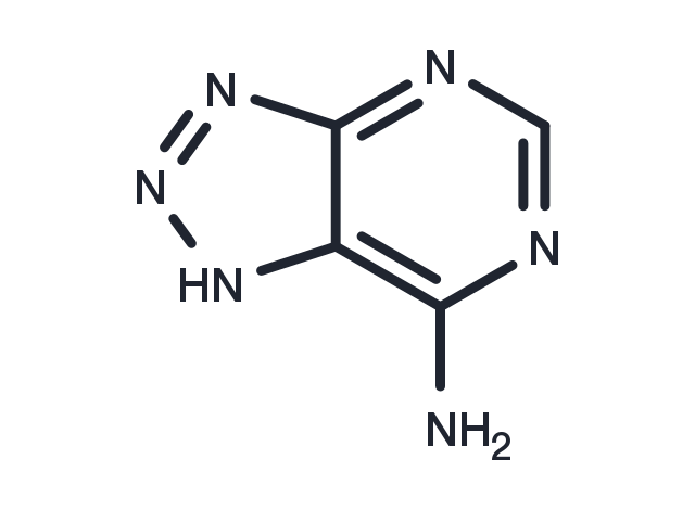 8-Azaadenine Chemical Structure