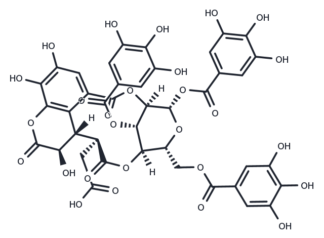 TargetMol Chemical Structure Chebulinic acid