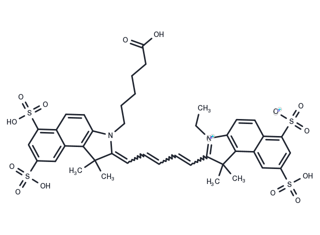 TargetMol Chemical Structure Cy5.5