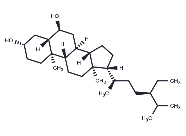 TargetMol Chemical Structure Stigmastane-3,6-diol