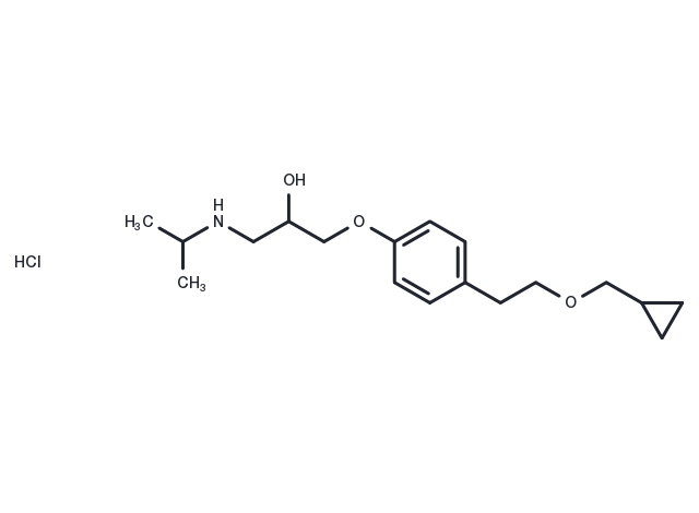 TargetMol Chemical Structure Betaxolol hydrochloride