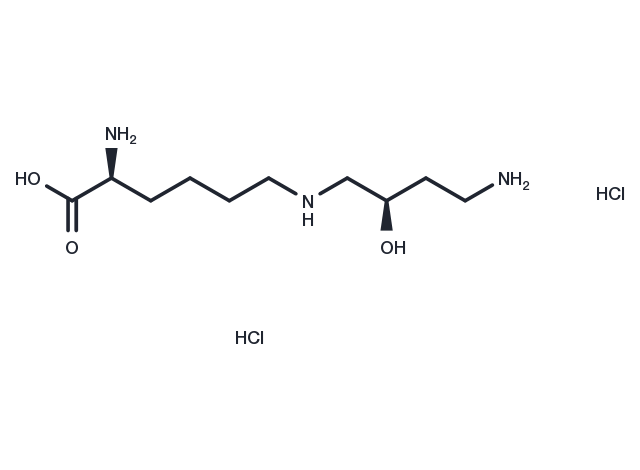 Hypusine HCl Chemical Structure