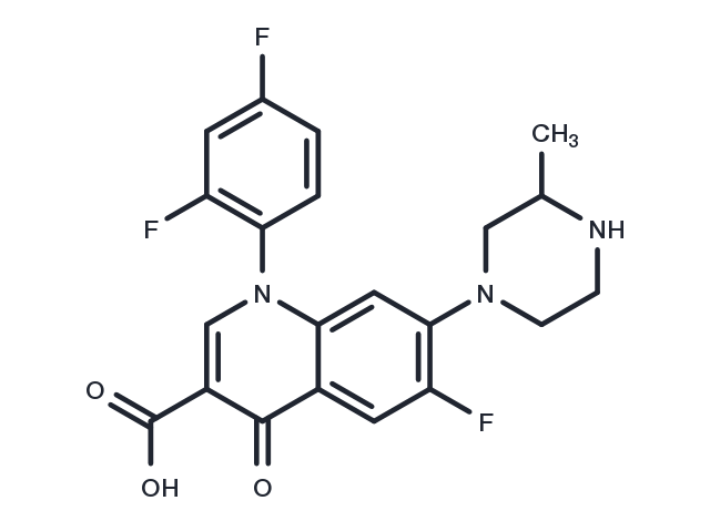 Temafloxacin Chemical Structure