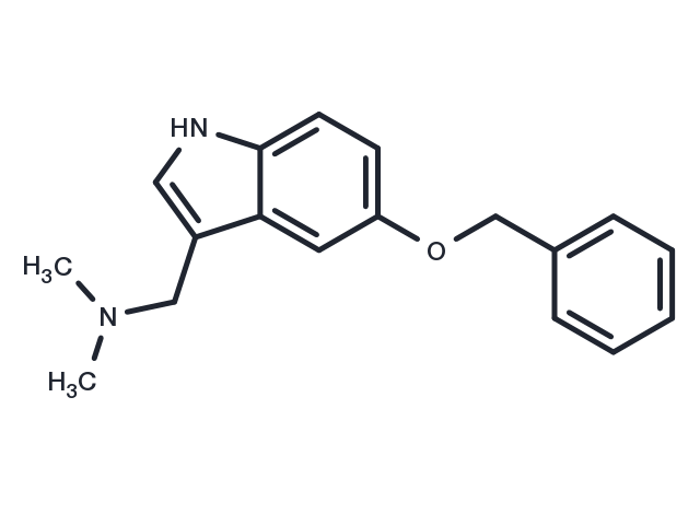 TargetMol Chemical Structure 5-Benzyloxygramine