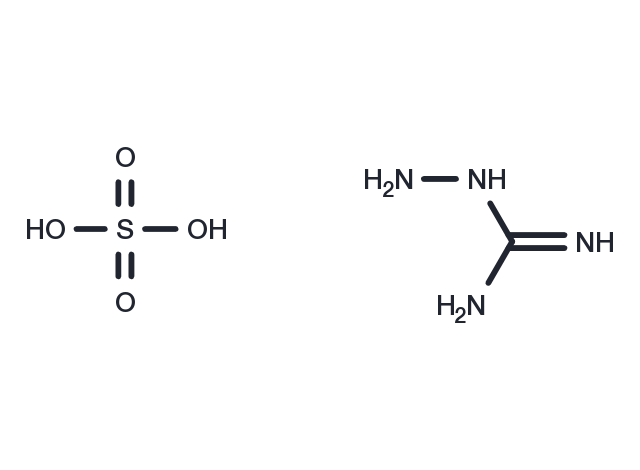 TargetMol Chemical Structure Aminoguanidine hemisulfate