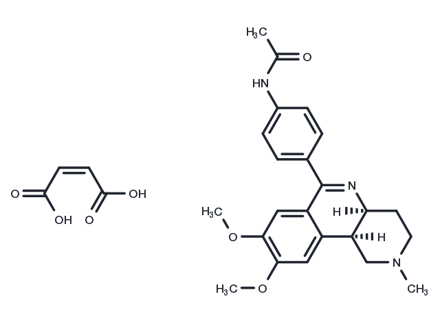 Benafentrine dimaleate Chemical Structure