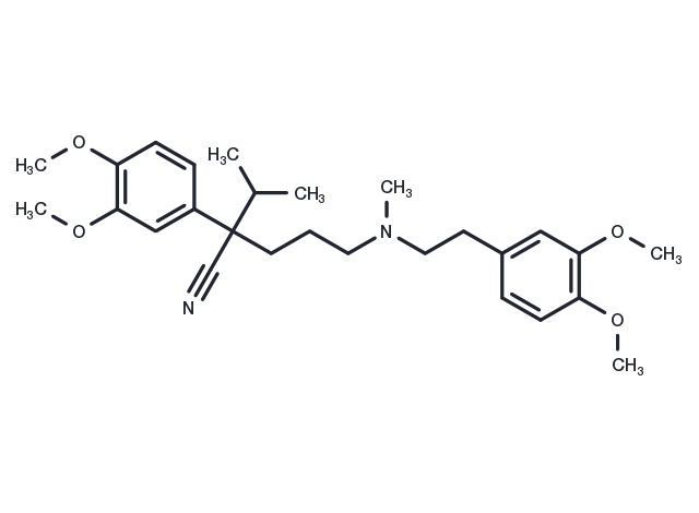 TargetMol Chemical Structure Verapamil