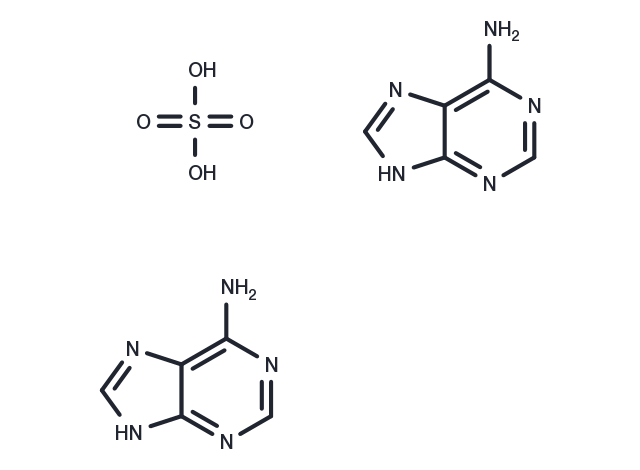 TargetMol Chemical Structure Adenine hemisulfate