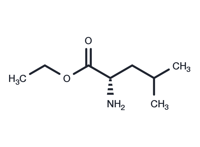 Ethyl L-leucinate Chemical Structure