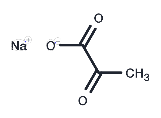 TargetMol Chemical Structure Sodium 2-oxopropanoate