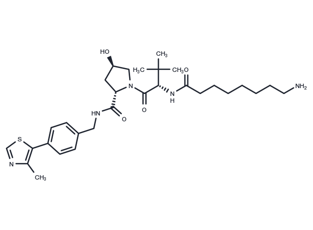 (S,R,S)-AHPC-C7-amine Chemical Structure