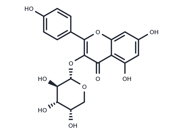 TargetMol Chemical Structure Kaempferol 3-O-arabinoside