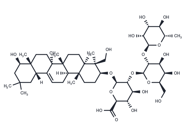Soyasaponin Bb Chemical Structure
