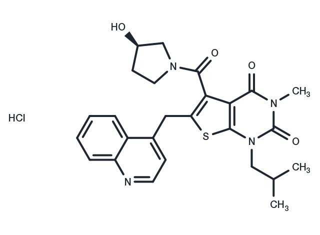 AR-C141990 hydrochloride Chemical Structure