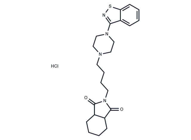 TargetMol Chemical Structure Perospirone hydrochloride