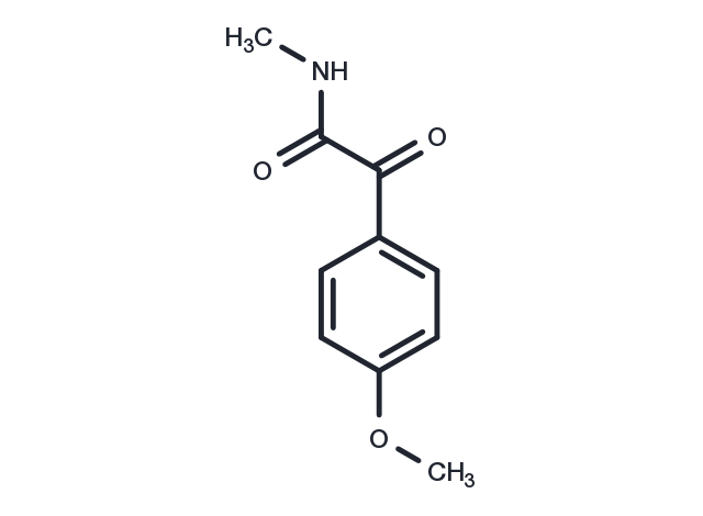 2-(4-methoxyphenyl)-N-methyl-2-oxoacetamide Chemical Structure