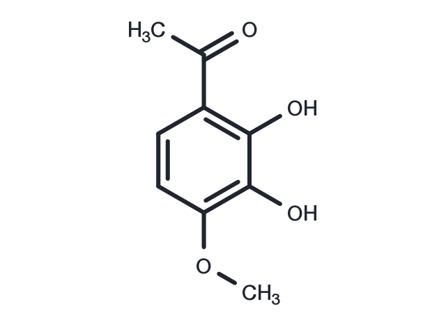 TargetMol Chemical Structure 2,3-Dihydroxy-4-methoxyacetophenone