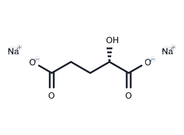 TargetMol Chemical Structure L-2-Hydroxyglutaric acid disodium