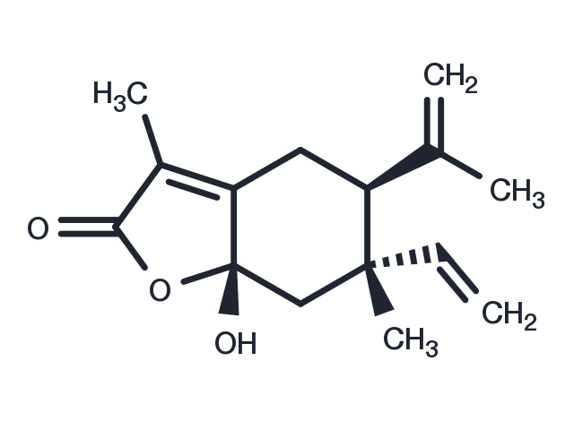 Hydroxyisogermafurenolide Chemical Structure
