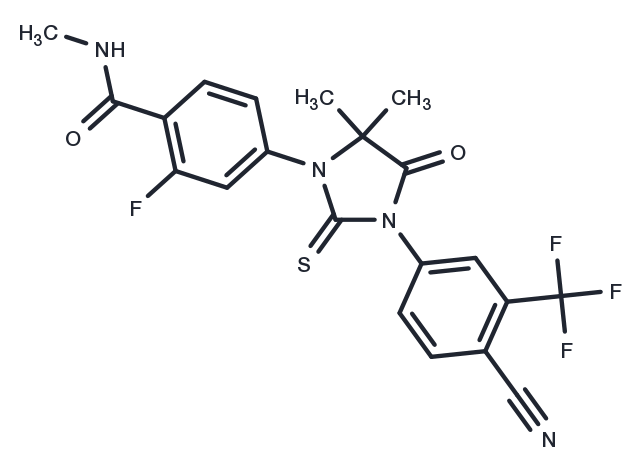 TargetMol Chemical Structure Enzalutamide