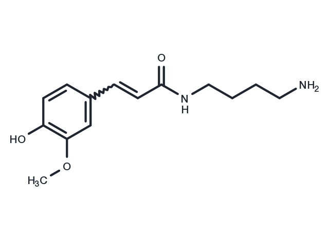 Feruloylputrescine Chemical Structure
