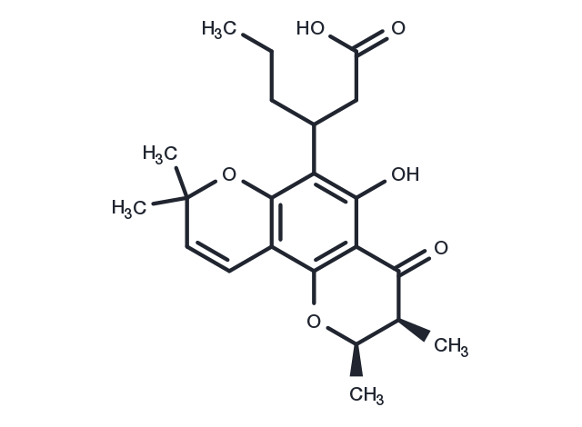 Isocalolongic acid Chemical Structure