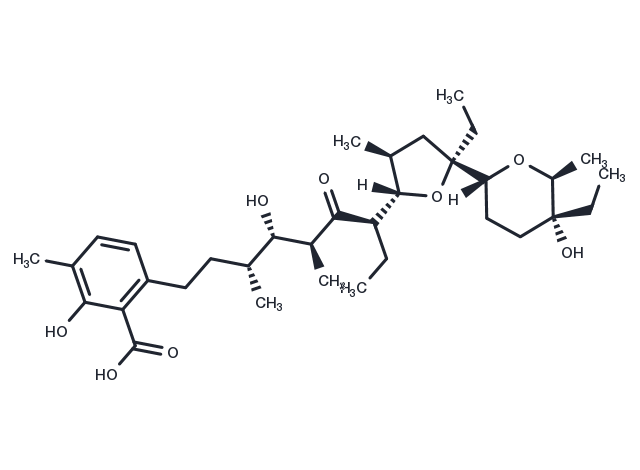 Lasalocid Chemical Structure
