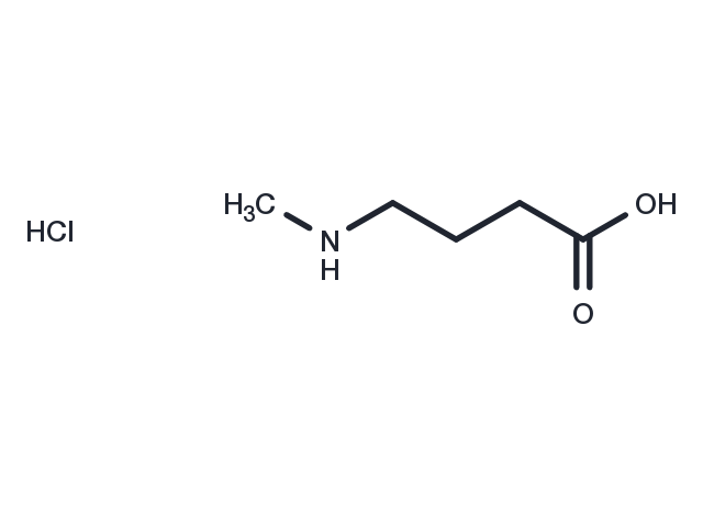 4-(Methylamino)butanoic acid hydrochloride Chemical Structure