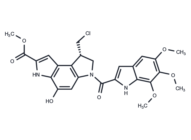 (S)-Seco-Duocarmycin SA Chemical Structure