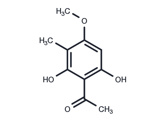 2',6'-Dihydroxy-4'-methoxy-3'-methylacetophenone Chemical Structure