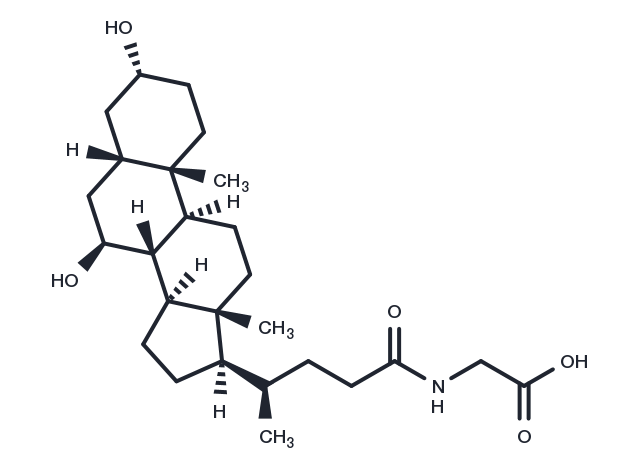 TargetMol Chemical Structure Glycoursodeoxycholic acid