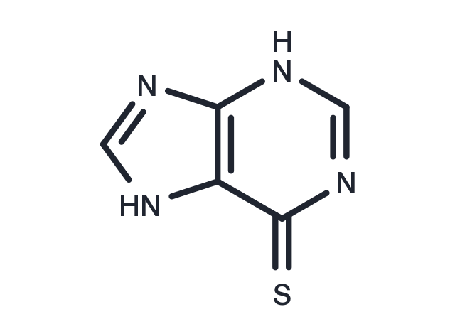 TargetMol Chemical Structure 6-Mercaptopurine