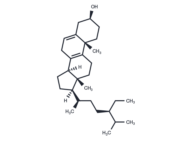 TargetMol Chemical Structure Stigmasta-5,8-dien-3-ol