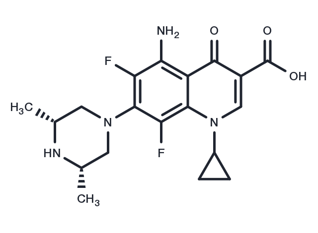 TargetMol Chemical Structure Sparfloxacin