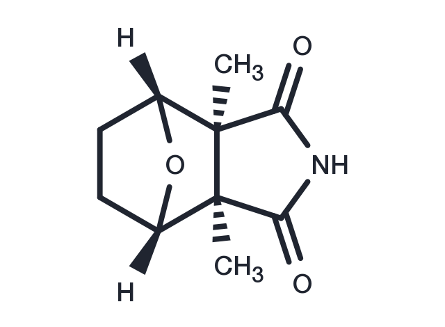 Cantharidin imide Chemical Structure