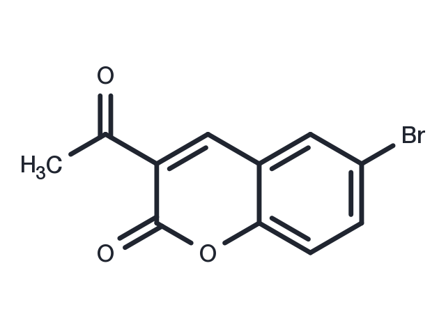 3-Acetyl-6-bromocoumarin Chemical Structure