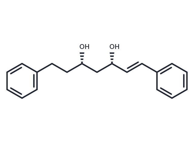 TargetMol Chemical Structure (3S,5S,E)-1,7-Diphenylhept-1-ene-3,5-diol