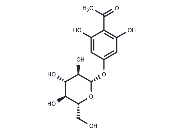 TargetMol Chemical Structure Phloracetophenone 4'-O-glucoside
