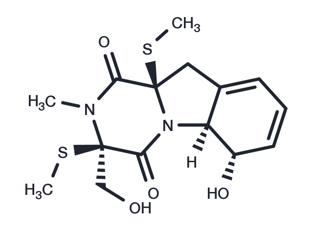 TargetMol Chemical Structure Bisdethiobis(methylthio)gliotoxin