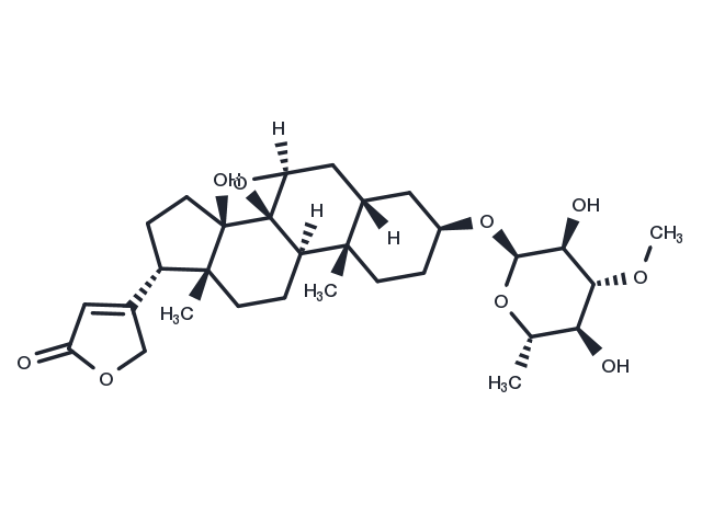 17α-Deacetyltanghinin Chemical Structure