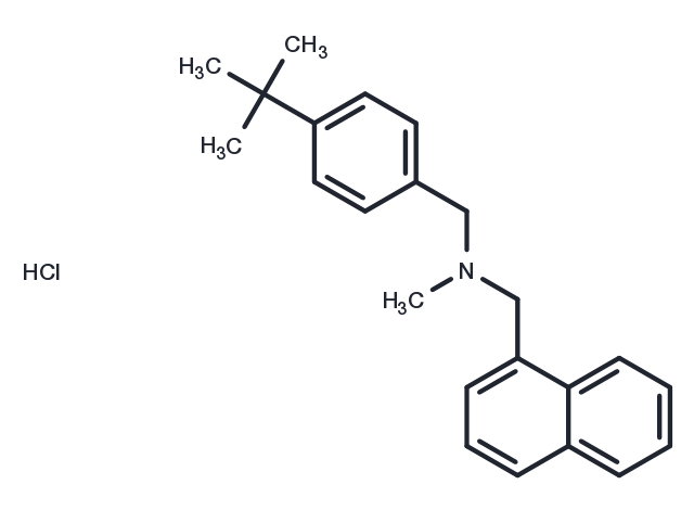 TargetMol Chemical Structure Butenafine hydrochloride
