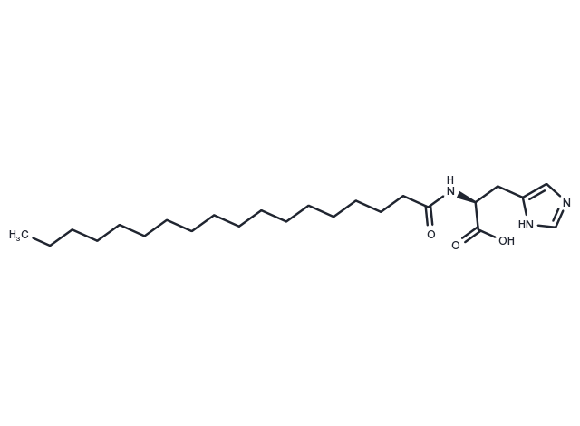 N-Stearoylhistidine Chemical Structure