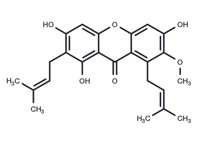 TargetMol Chemical Structure alpha-Mangostin
