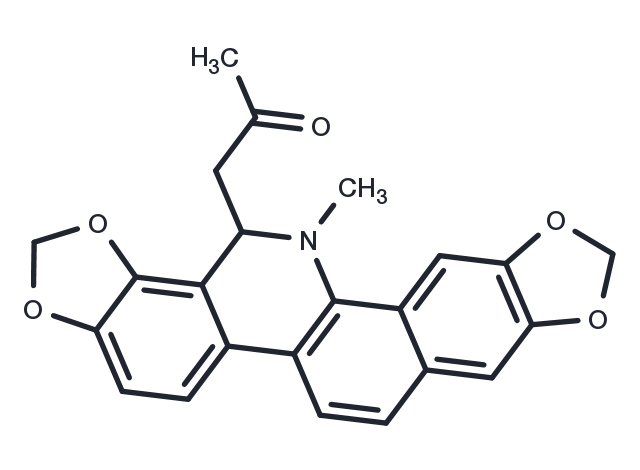 8-Acetonyldihydrosanguinarine Chemical Structure