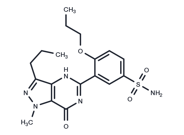 N-Desalkyludenafil Chemical Structure